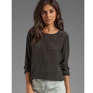 Equipment laser cut Liam top size small